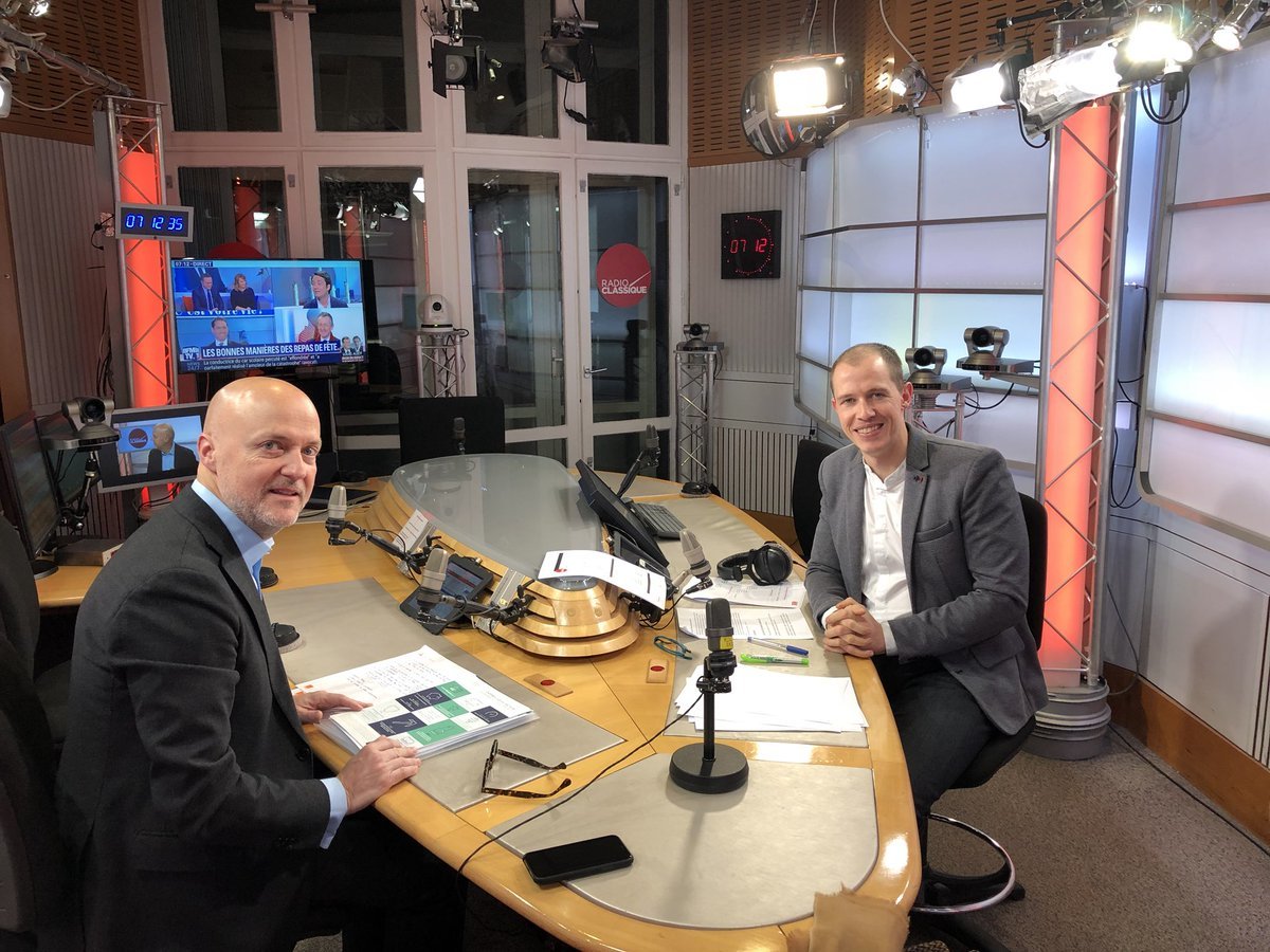 Interview de Pierre Louette, Président FFTelecoms, sur Radio Classique le 19 décembre 2017
