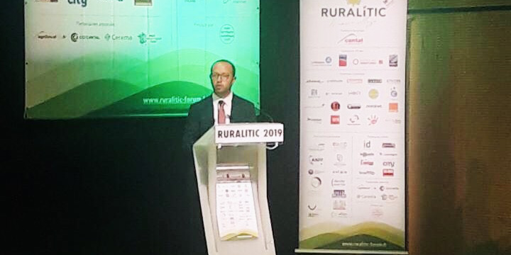 Arthur Dreyfuss, Président de la Fédération Française des Télécoms au Salon RuraliTIC 2019.