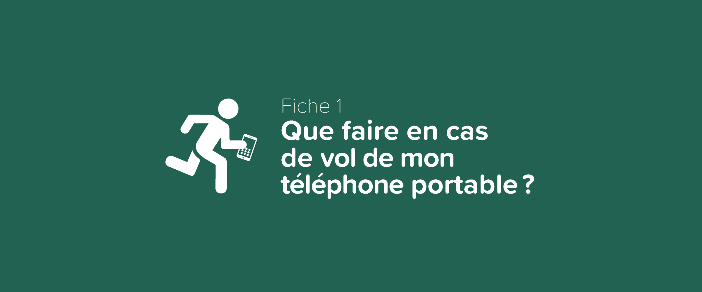 Que Faire En Cas De Vol De Mon Telephone Portable
